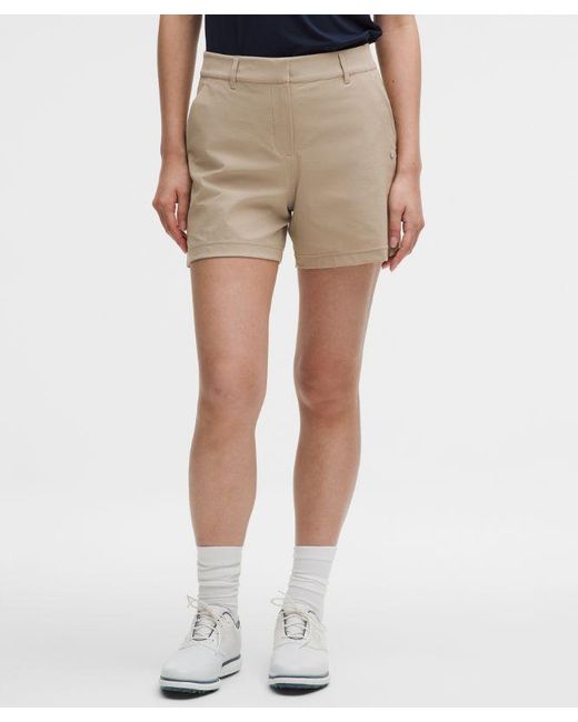 lululemon athletica Blue Stretch Twill Golf Short 5"