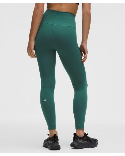 lululemon athletica Green – Wunder Train No Line High-Rise Tight Leggings – 25" – – Size 4