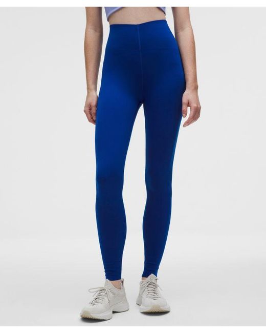 lululemon athletica Blue – Glow Up Super-High-Rise Tight Leggings – 28" – – Size 4
