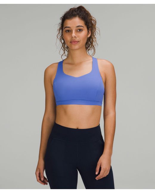lululemon athletica Blue Free To Be Serene Bra Light Support, C/d Cup *online Only