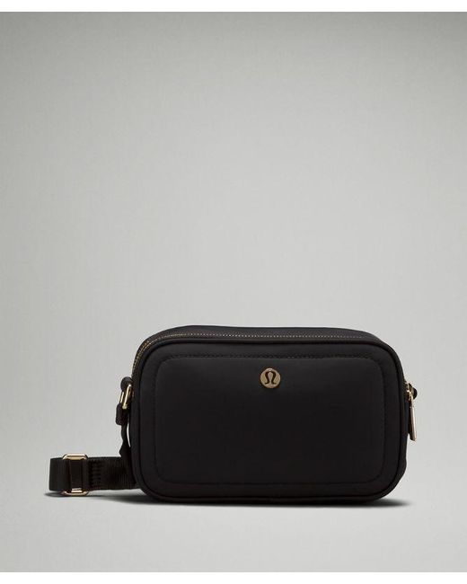 lululemon athletica Black Crossbody Camera Bag 2L