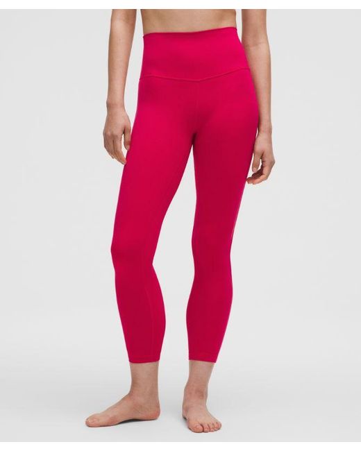 lululemon athletica Pink Align High-Rise Leggings 25"