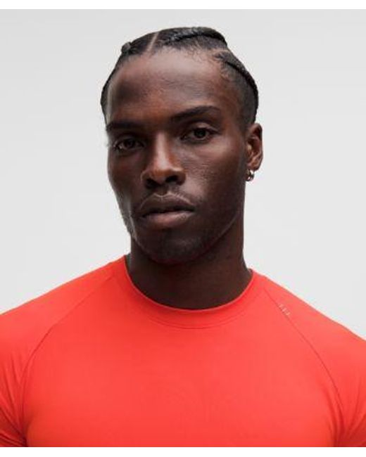lululemon athletica Red – Repper Short-Sleeve Shirt – – Size Large for men