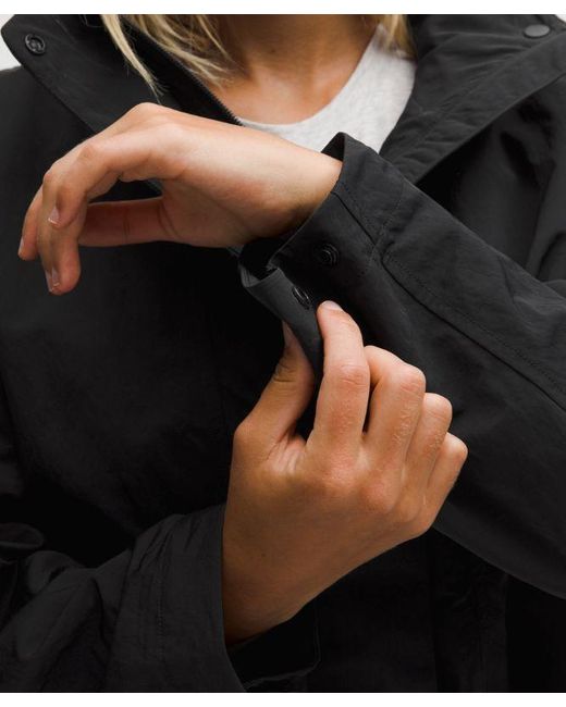 lululemon athletica Black Always Effortless Long Jacket