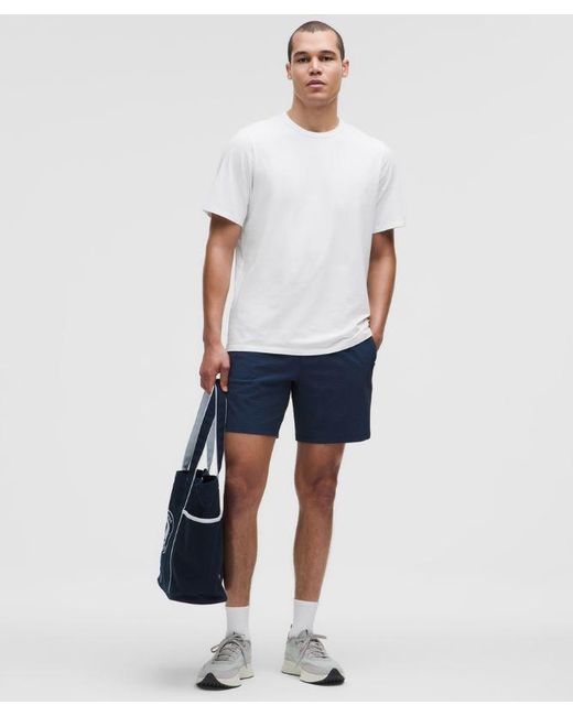 lululemon athletica White Organic Cotton Classic-Fit T-Shirt for men