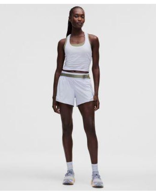 lululemon athletica White – Swiftly Tech Racerback Tank Top 2.4 Waist Length – – Size 4