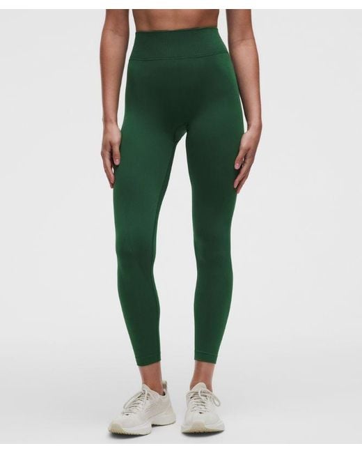 lululemon athletica Green – Get Low High-Rise Training Tight Leggings – 25" – – Size 16