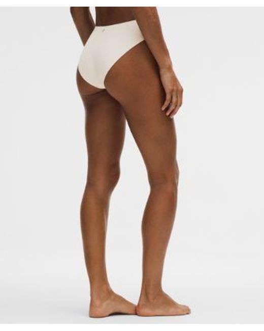 lululemon athletica White Invisiwear Mid-Rise Bikini Underwear