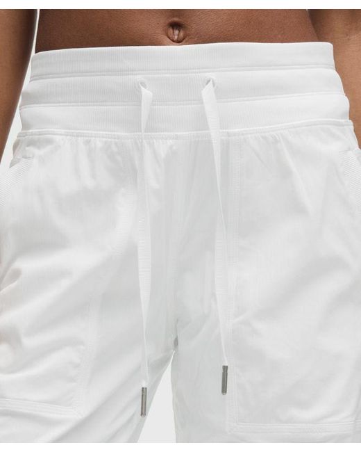 lululemon athletica White Dance Studio Mid-Rise Pant