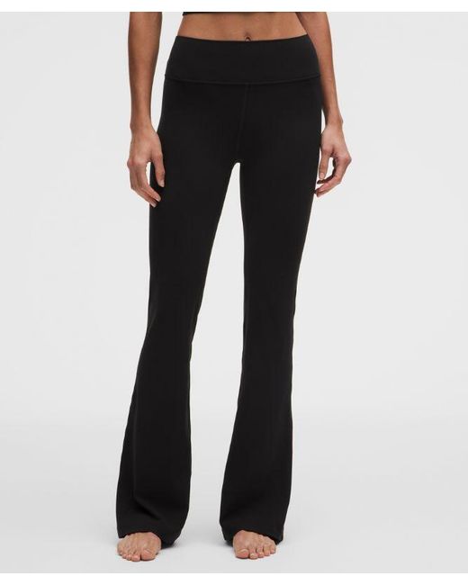 lululemon athletica Black Groove Nulu High-Rise Flared Pant