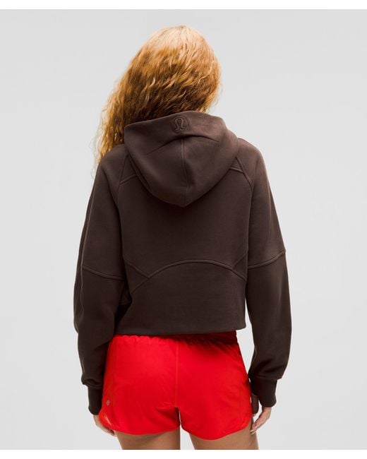 lululemon athletica Brown Scuba Oversized Half-Zip Hoodie