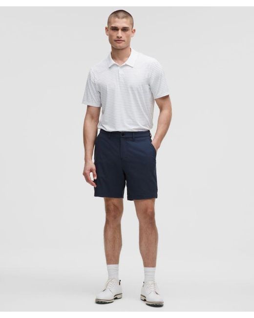 lululemon athletica White – Logo Sport Polo Short-Sleeve Fit – – Size Small for men