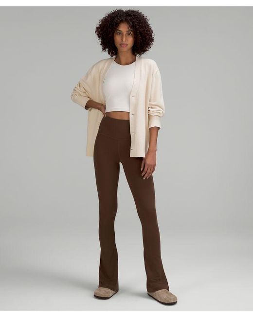 lululemon athletica Align High-rise Mini-flared Pants Regular - Color Brown - Size 0