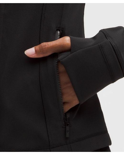 lululemon athletica Black – Define Hooded Jacket Nulu – – Size 4