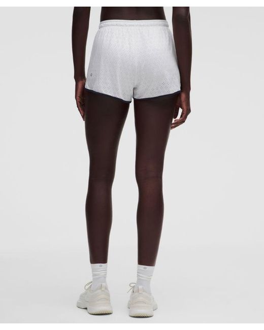 lululemon athletica Blue – Swiftly Mid-Rise Shorts – 3" – – Size 14