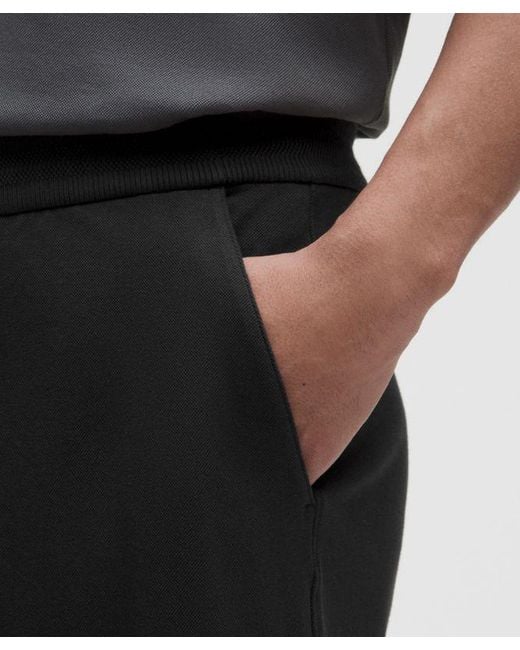lululemon athletica Black – Pique Performer Relaxed Shorts – 7" – – Size Large for men