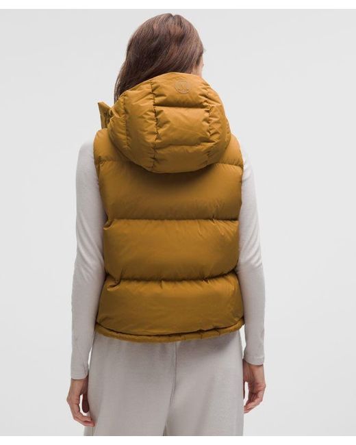 lululemon athletica Multicolor – Wunder Puff 644-Down-Fill Cropped Vest – – Size 4