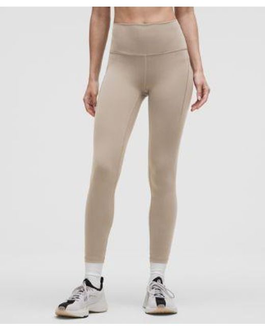 lululemon athletica Natural Wunder Train High-Rise Tight With Pockets 25"