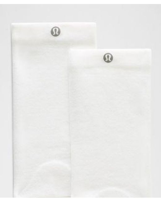 lululemon athletica White Power Stride Crew Socks