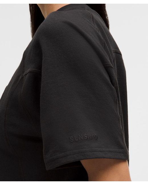 lululemon athletica Black – Organic Oversized T-Shirt Slnsh Collection – – Size Large