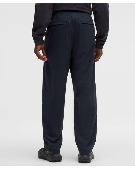 lululemon athletica Blue Zero Tucks Ripstop Relaxed-Fit Pant for men