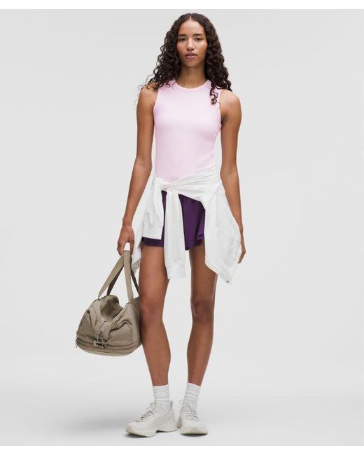 lululemon athletica Purple Hold Tight Crewneck Tank Top