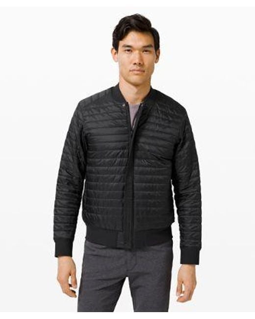 lululemon athletica Switch Over Bomber Jacket - Color Black - Size M for men