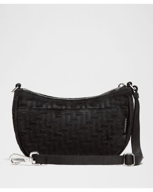 lululemon athletica Black – City Essentials Mini Shoulder Bag 1L L Monogram Velvet –