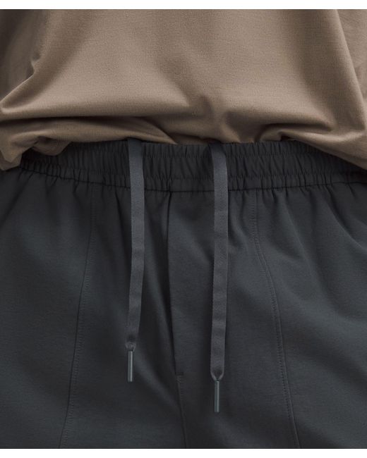 lululemon athletica Black Bowline Shorts 8" Stretch Cotton Versatwill for men
