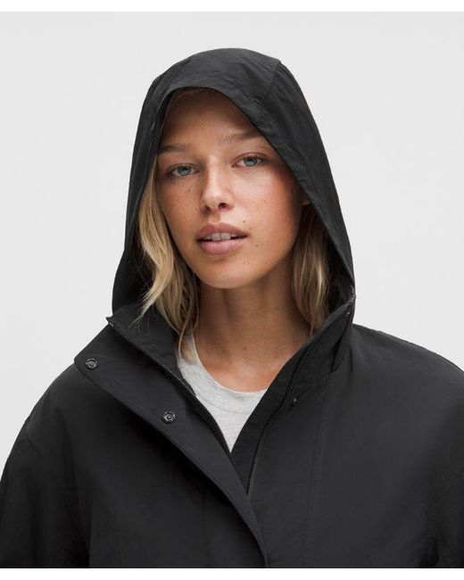 lululemon athletica Black Always Effortless Long Jacket