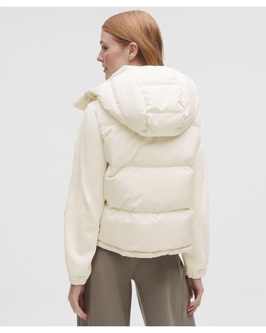 lululemon athletica Natural Wunder Puff 600-Down-Fill Cropped Vest