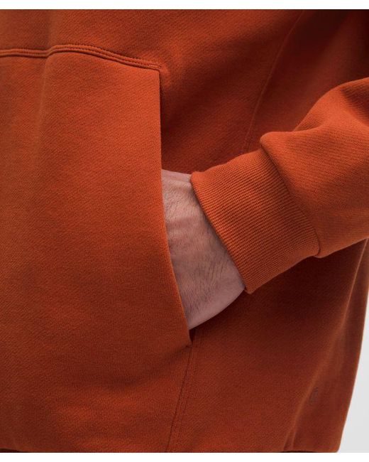 lululemon athletica Red Steady State Pullover Hoodie for men