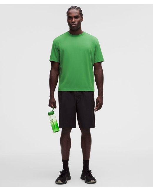 lululemon athletica Green – Easyset Training Short-Sleeve Shirt – – Size Large for men