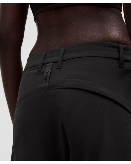 lululemon athletica Black Ripstop Mid-Rise Utility Pants Slnsh Collection