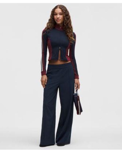 lululemon athletica Blue Breezily Mid-Rise Pant