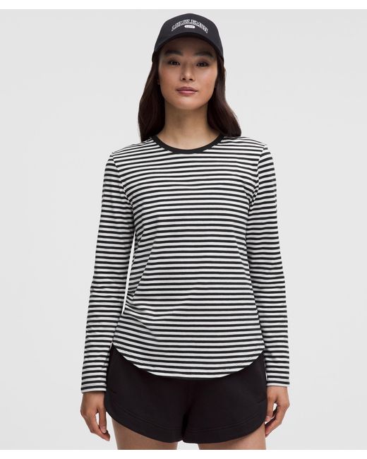 lululemon athletica White Love Long-Sleeve Shirt