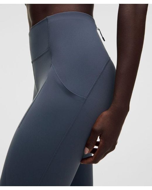 lululemon athletica Blue – Swift Speed High-Rise Tight Leggings – 25" – – Size 4