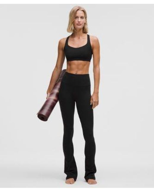 lululemon athletica Black Align High-Rise Mini-Flare Pant