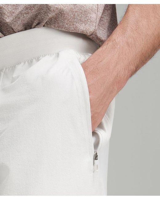 lululemon athletica White – License To Train Linerless Shorts – 7" – – for men