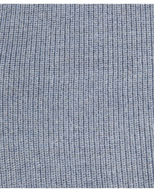 lululemon athletica Gray Collared Merino Wool-blend Sweater