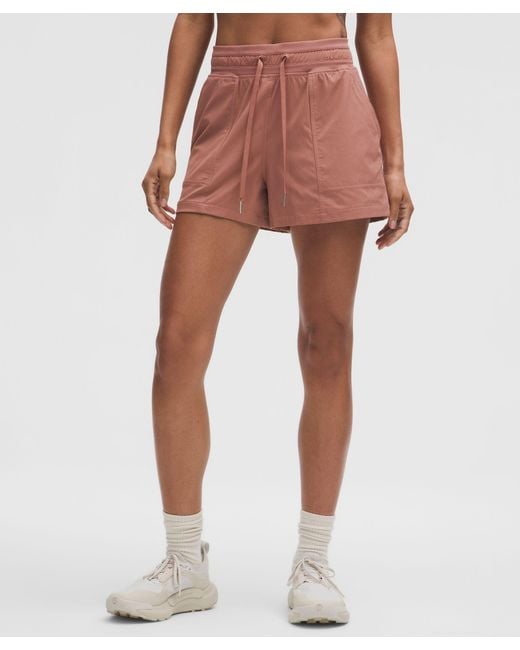 lululemon athletica Red Dance Studio High-Rise Short 3.5"