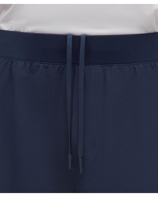 lululemon athletica Blue – Textured Swift Tennis Shorts – 7" – – Size Large for men