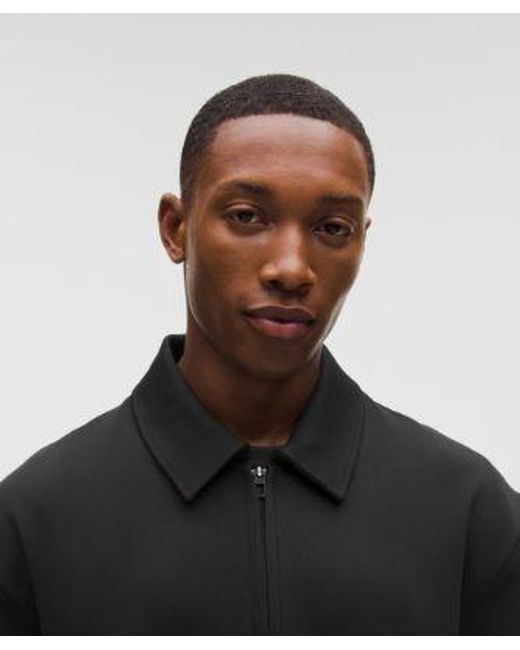 lululemon athletica Black Grand Standard Short-Sleeve Polo for men