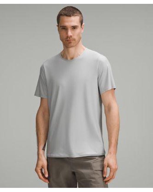lululemon athletica Gray – 'Ultra-Soft Nulu Short-Sleeve T-Shirt – / – for men