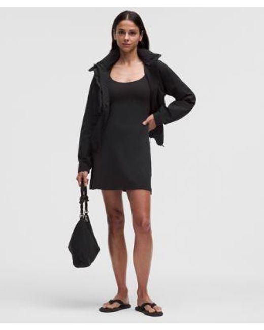 lululemon athletica Black Flow Y Dress