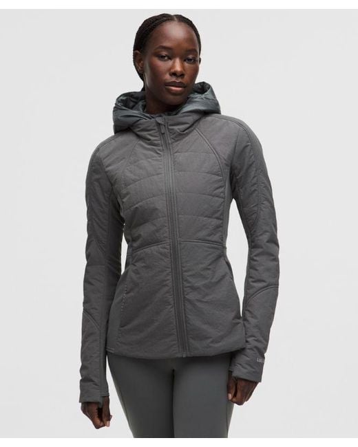 lululemon athletica Gray Another Mile Jacket