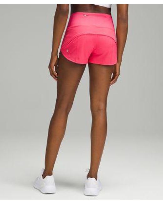 lululemon athletica Red Speed Up High-rise Lined Shorts 2.5"