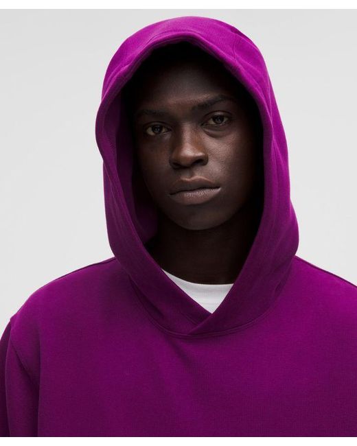 lululemon athletica Purple Steady State Pullover Hoodie for men