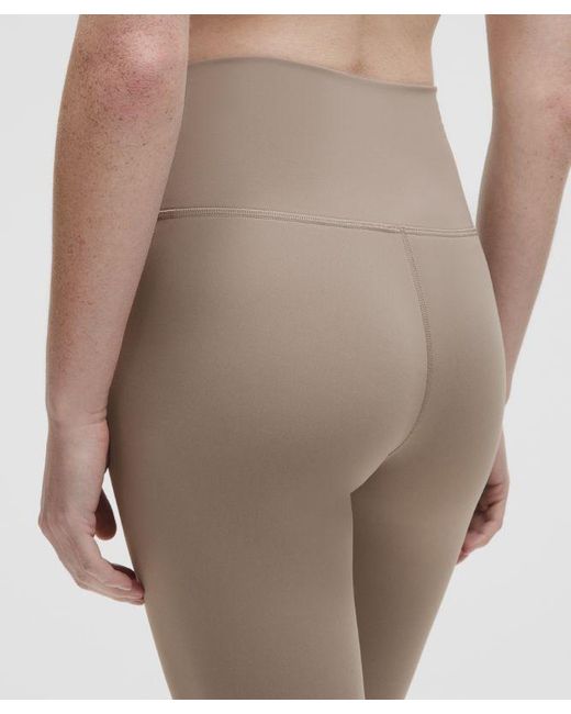 lululemon athletica Natural – Wunder Train High-Rise Tight Leggings – 28" – /Khaki – Size 4