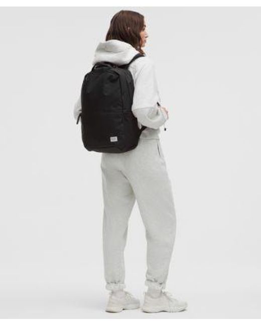 lululemon athletica Black Double-Zip Backpack 22L